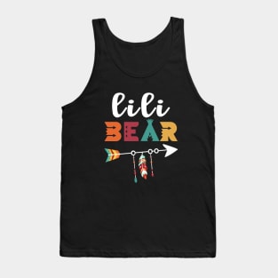 Lili Bear Men Women Sleeve Love Flower Art Color Daughter Tank Top